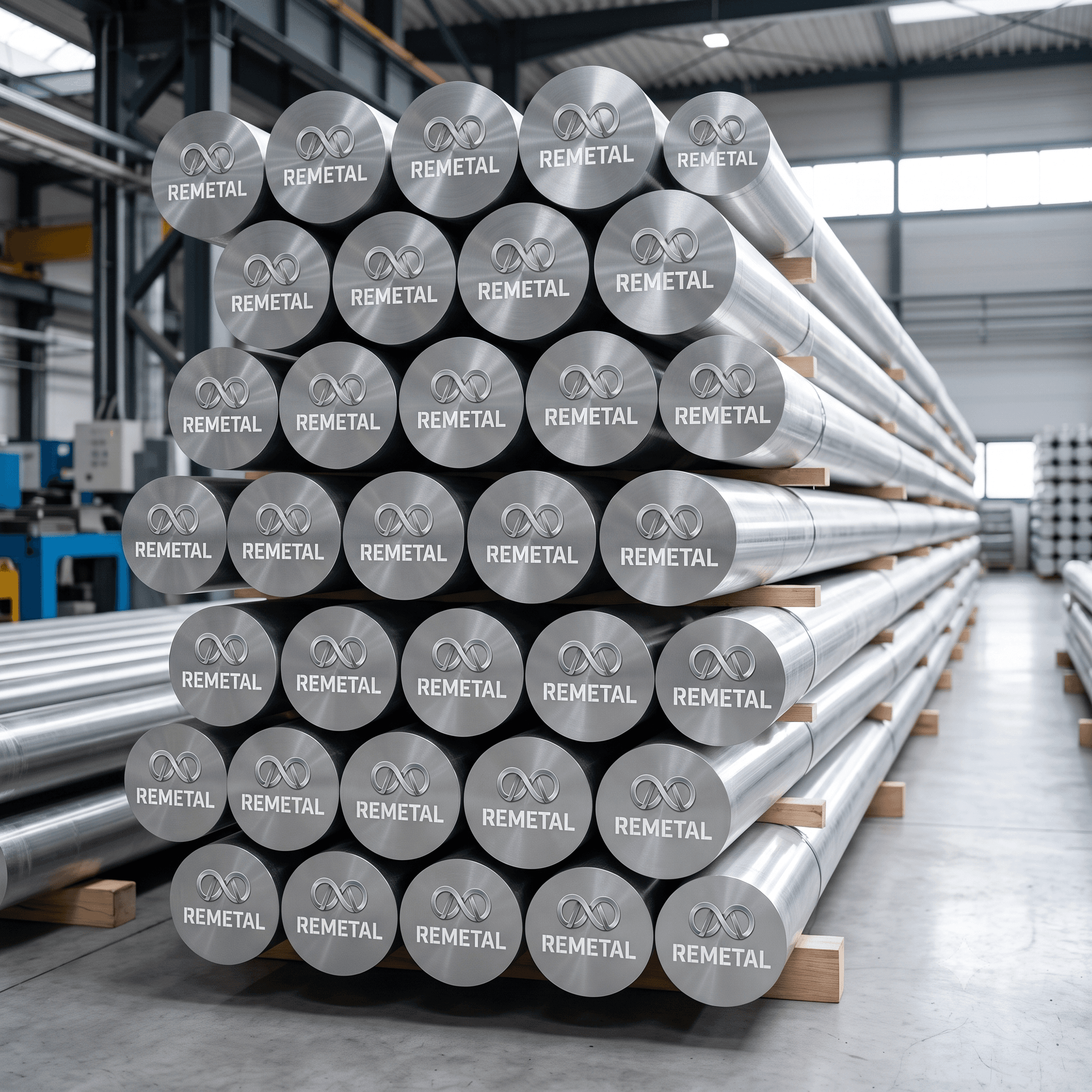 ReMetal Aluminium Billets